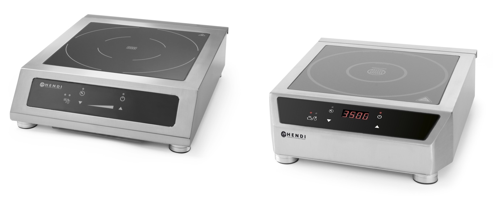Fornello a induzione Hendi 3500 W touchscreen acciaio inox 239698 Fornello a induzione Hendi 3500 W touchscreen acciaio inox 239698